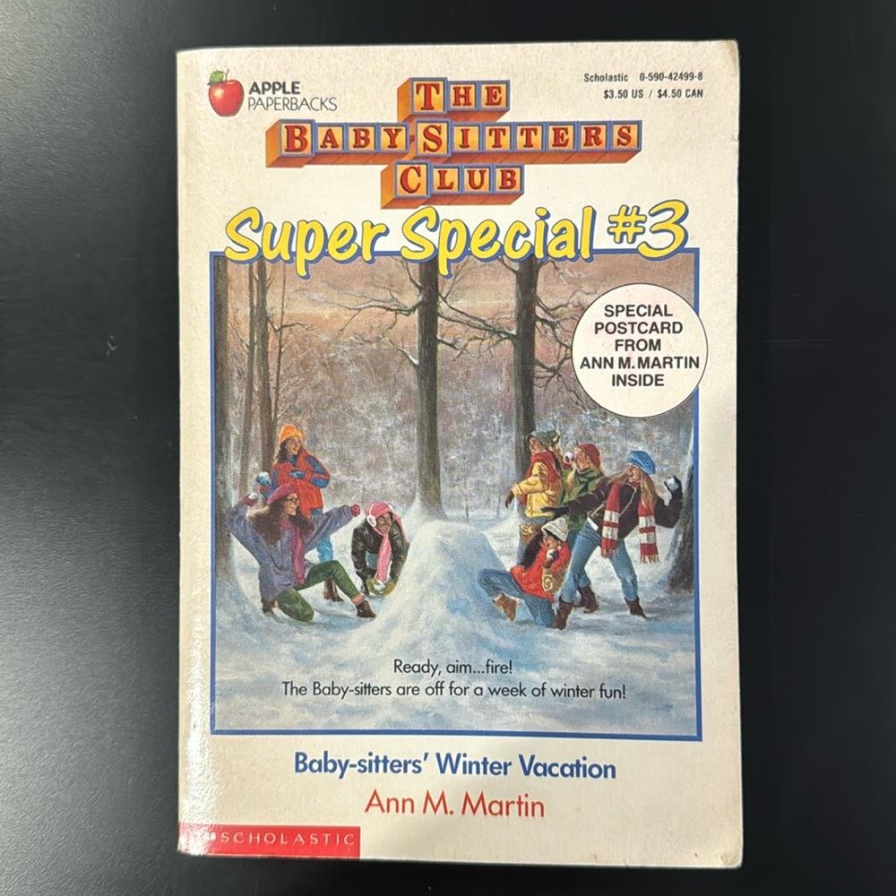 The Baby-Sitters Club Super Special #3: Baby-Sitters’ Winter Vacation - Novel